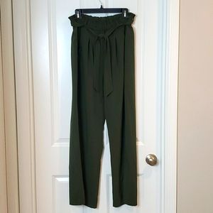 NWOT Women's Stretch Woven Wide Leg Pants